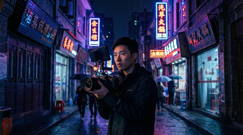 51动漫 - 城市夜景短视频教程
